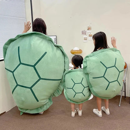 Wearable Turtle Shell Plush Pillow