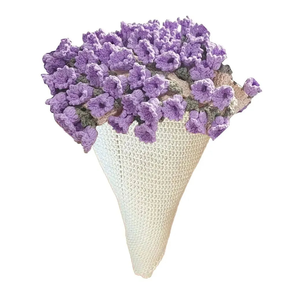 Crochet Rose Bouquet Blanket